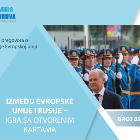 Dostupan 85. broj biltena Progovori o pregovorima „Između Evropske unije i Rusije - Igra sa otvorenim kartama“