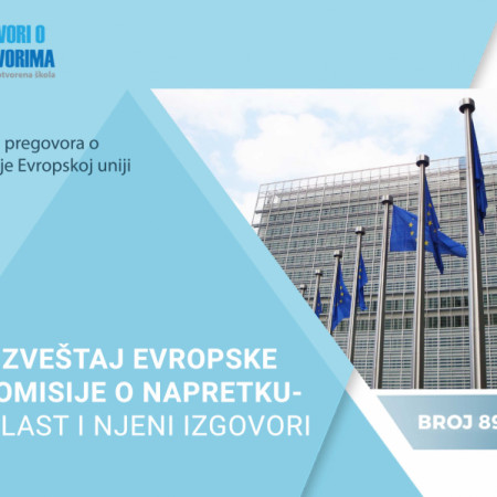 Dostupan 89. broj biltena Progovori o pregovorima „Izveštaj Evropske komisije o napretku Srbije - Vlast i njeni izgovori“