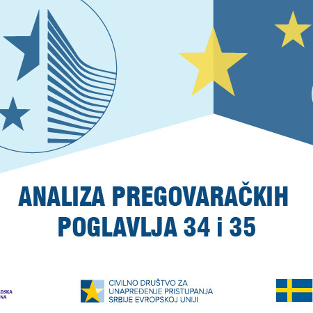 Analiza pregovaračkih poglavlja 34 i 35